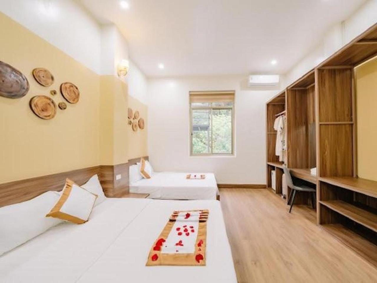 Gia Cat Long Boutique Cat Ba Hotel Chan Chau Exteriör bild